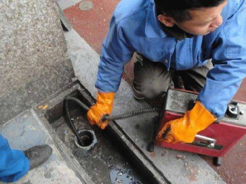 木棠镇疏通下水道