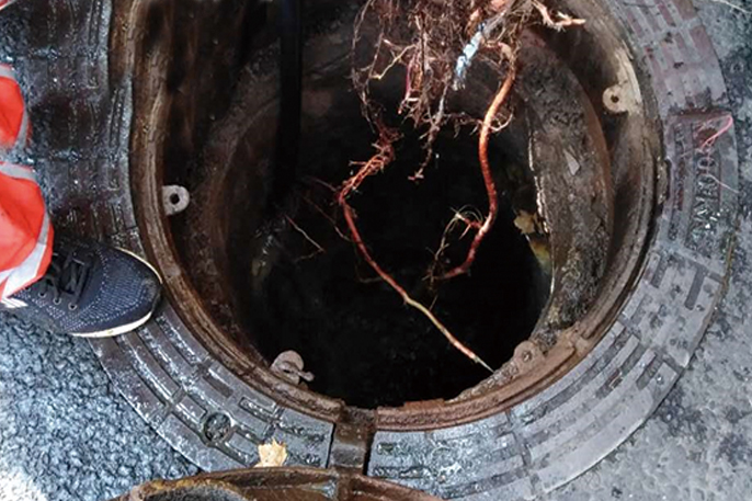 木棠镇管道预处理